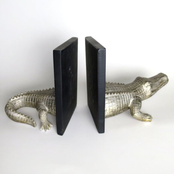 Alligator / Crocodile Bookends - Picture 3 of 9